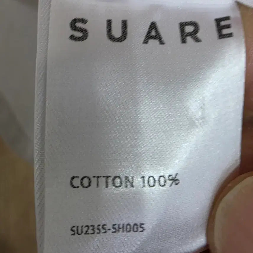 [BUNJANG] Suare Oxford Shirt - White L / [새제품] 수아레 화이트 옥스포드 셔츠 L