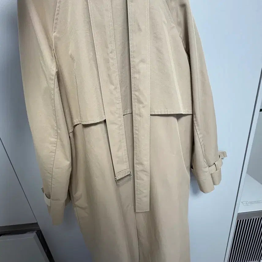 [BUNJANG] Moibin Beige Trench Coat / 모아빈moibin 트렌치코트