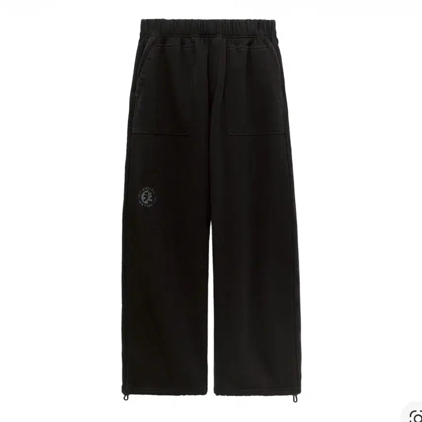 [BUNJANG] Polytelu 1011 Fatigue Sweatpants / 1) 폴리테루 1011 퍼티그 스웨트팬츠 1.2v 블리치드 블랙