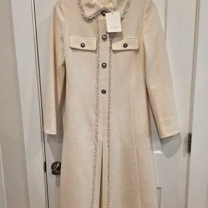 [BUNJANG] KEITH Tweed Dress Ivory / KEITH 키이스 트위드 원피스