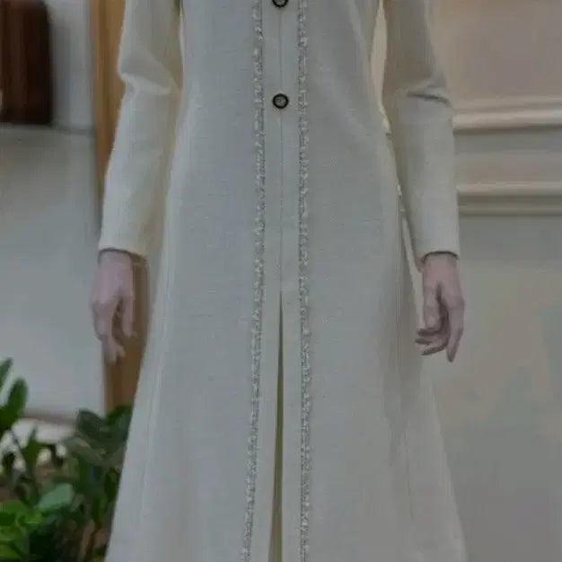 [BUNJANG] KEITH Tweed Dress Ivory / KEITH 키이스 트위드 원피스