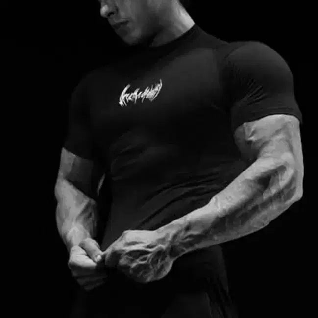 [BUNJANG] breathedivinity Compression Short Sleeve / breathedivinity 컴프반팔