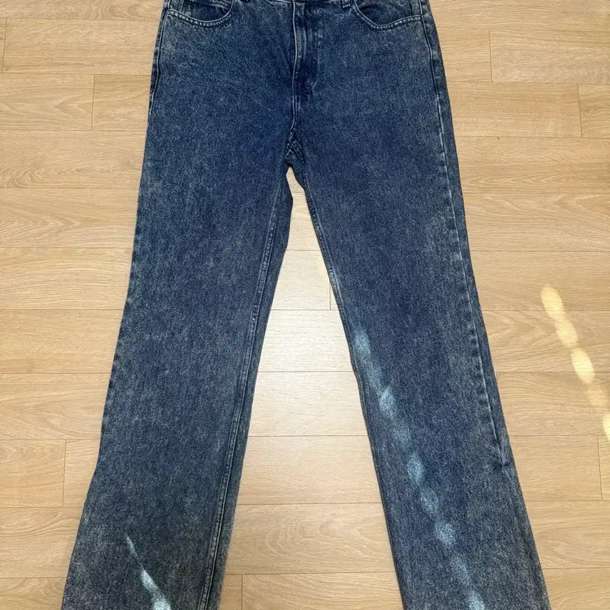 [BUNJANG] Solid Homme Button Hem Denim Pants / [50] 솔리드옴므 밑단 버튼 데님