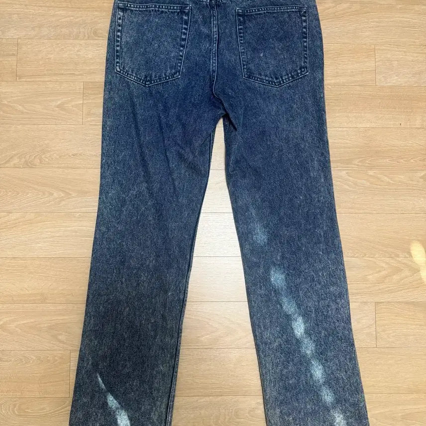 [BUNJANG] Solid Homme Button Hem Denim Pants / [50] 솔리드옴므 밑단 버튼 데님