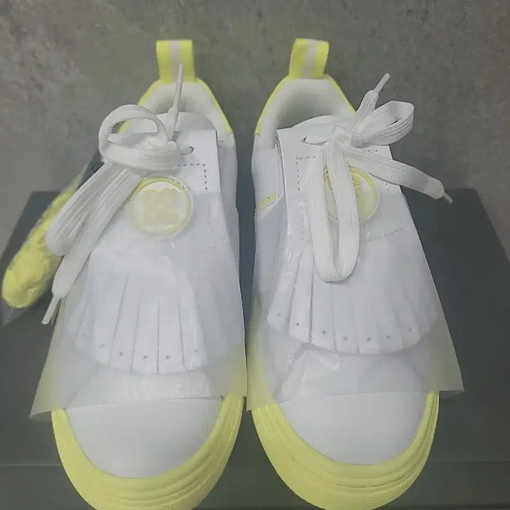 [BUNJANG] G/FORE Golf Shoes White/Yellow Women&