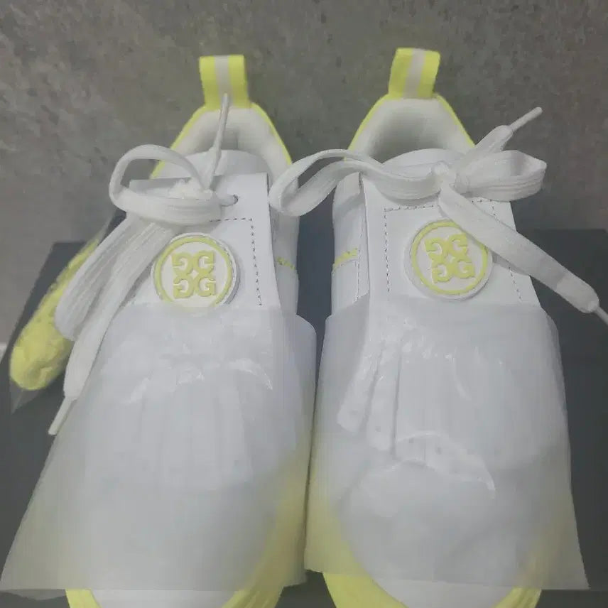 [BUNJANG] G/FORE Golf Shoes White/Yellow Women&