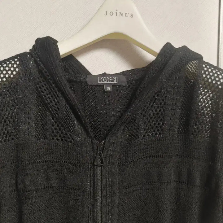 [BUNJANG] Egoist Pleated Hooded Long Cardigan / 에고이스트 플리츠 후드롱가디건
