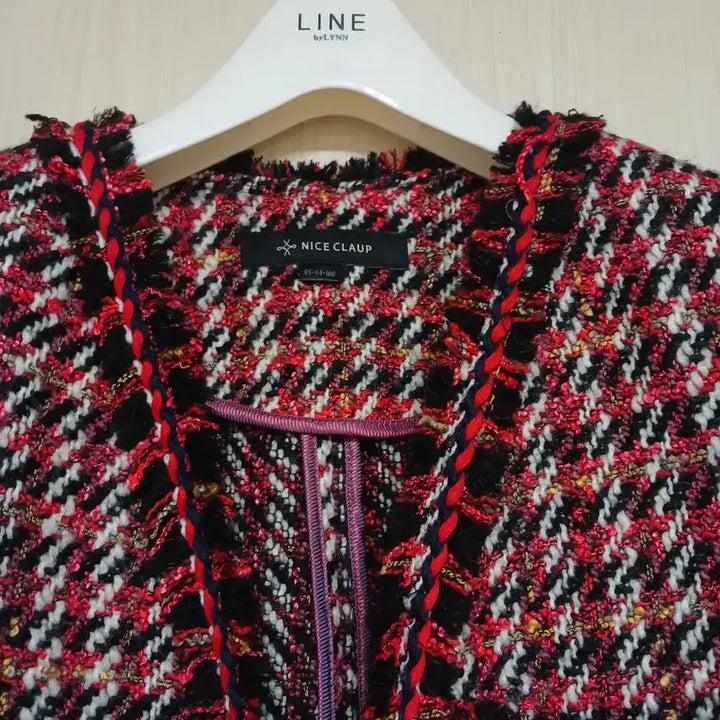 [BUNJANG] NICE CLAUP Tweed Jacket / 나이스클랍 노버튼 트위드 자켓