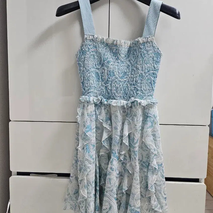 [BUNJANG] Alice + Olivia Lace Detail Mini Dress / 앨리스앤올리비아 원피스 S