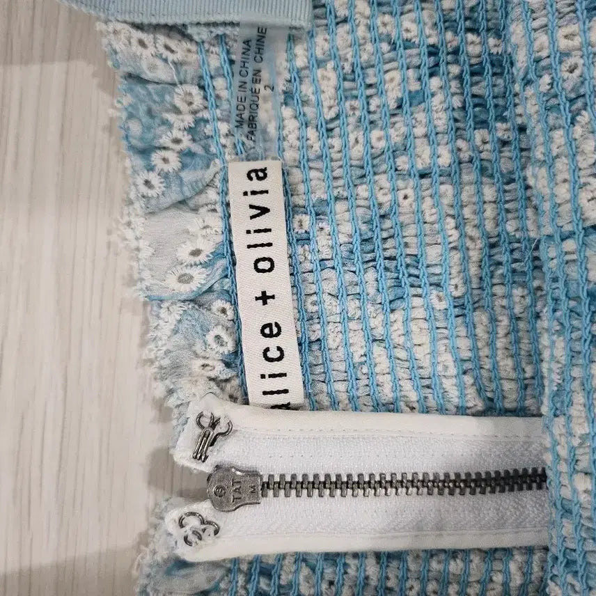 [BUNJANG] Alice + Olivia Lace Detail Mini Dress / 앨리스앤올리비아 원피스 S
