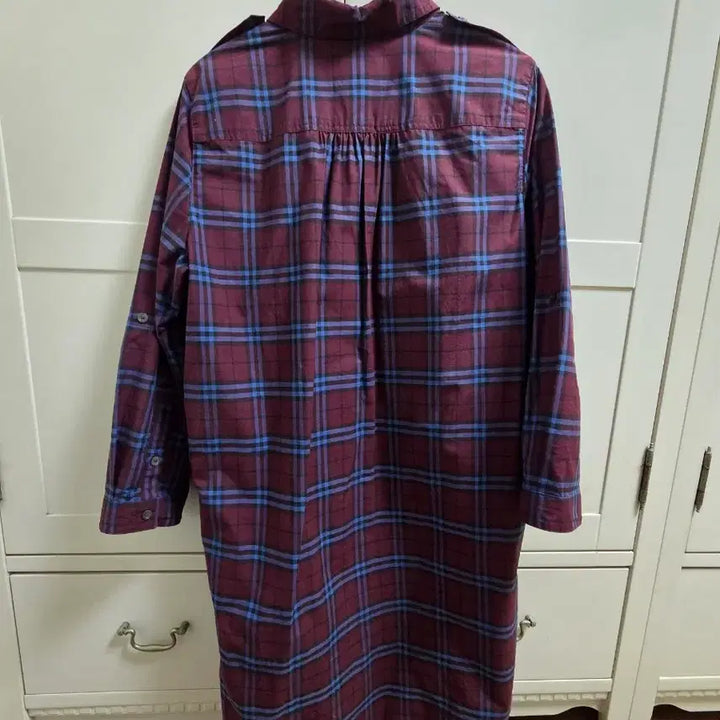 [BUNJANG] Burberry Check Pattern Midi Dress / 버버리원피스
