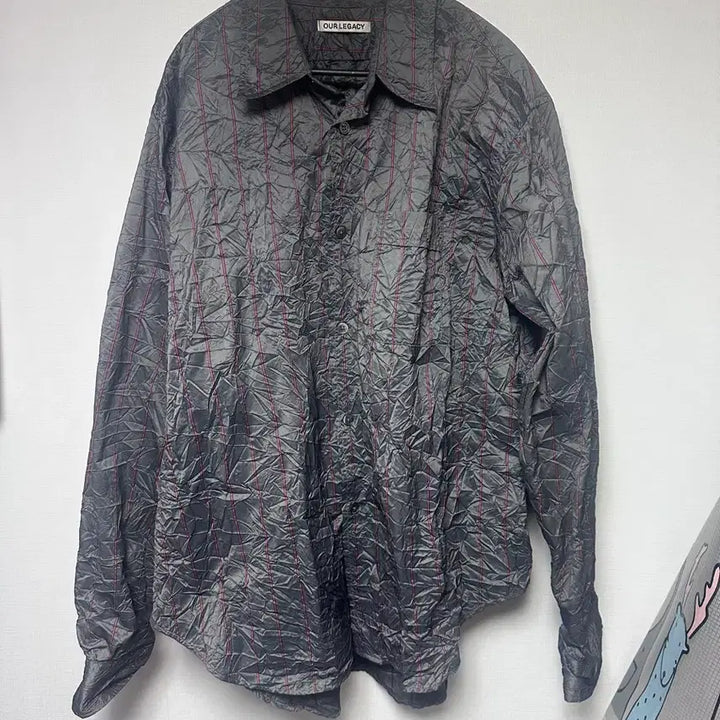 [BUNJANG] Our Legacy Crushed Memory Stripe Shirt / 아워레가시 크러쉬드 메모리 셔츠