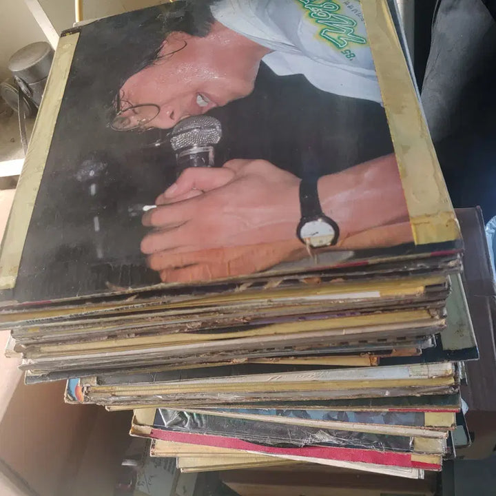 [BUNJANG] Vinyl Record Bundle / 빽판400장,가요,팝송등 120장  일괄