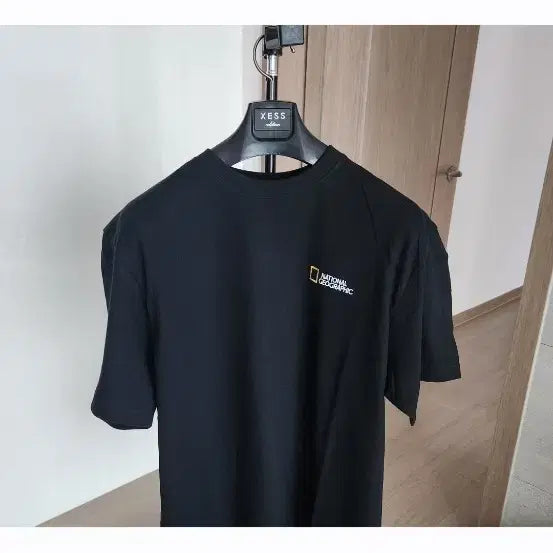 [BUNJANG] National Geographic Cotton T-shirt Black L / 내셔널지오그래픽 면반팔티 블랙 L