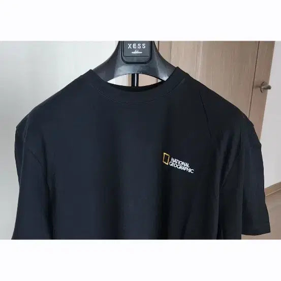 [BUNJANG] National Geographic Cotton T-shirt Black L / 내셔널지오그래픽 면반팔티 블랙 L