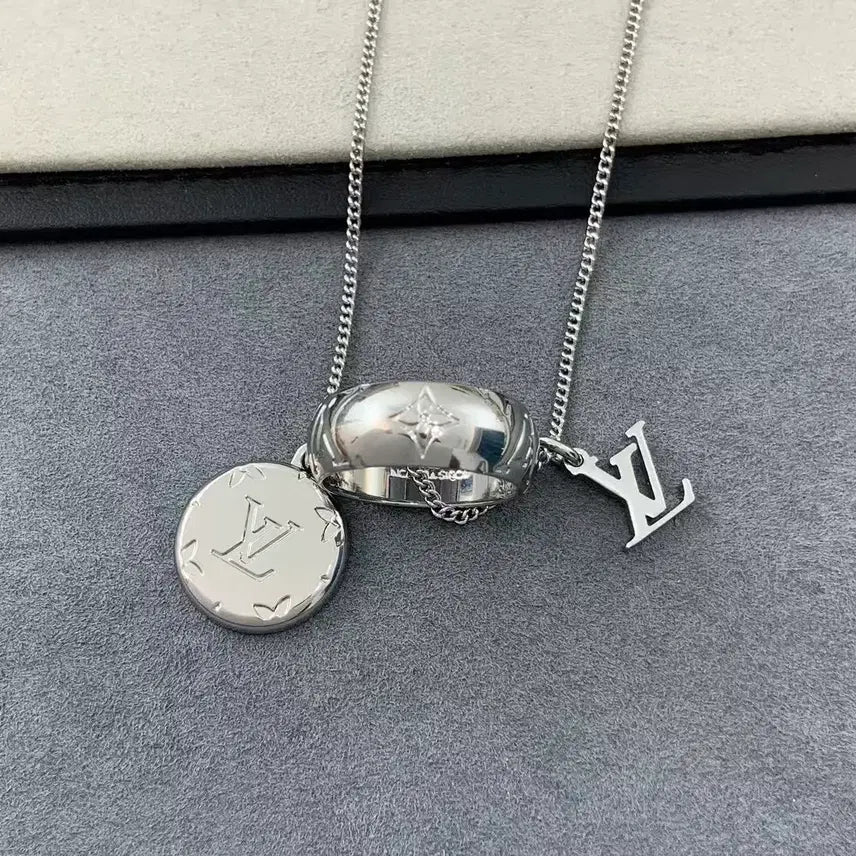 [SOLD OUT] 루이비통 서클렛 목걸이 실버