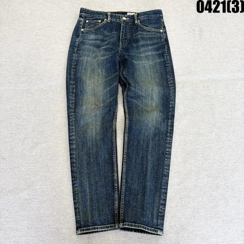 [BUNJANG] Mode Nine Washed Denim Jeans Size 29 / 29 모드나인 워싱 데님 청바지 0421(3)