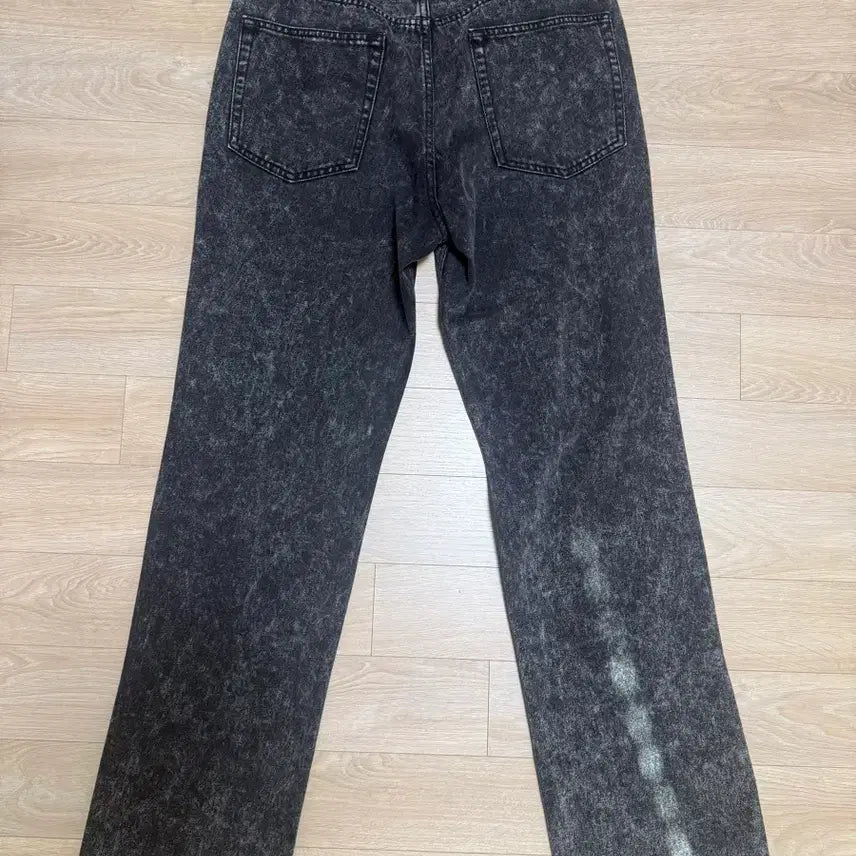 [BUNJANG] Solid Homme Button Detail Denim Jeans / [50] 솔리드옴므 밑단 버튼 데님