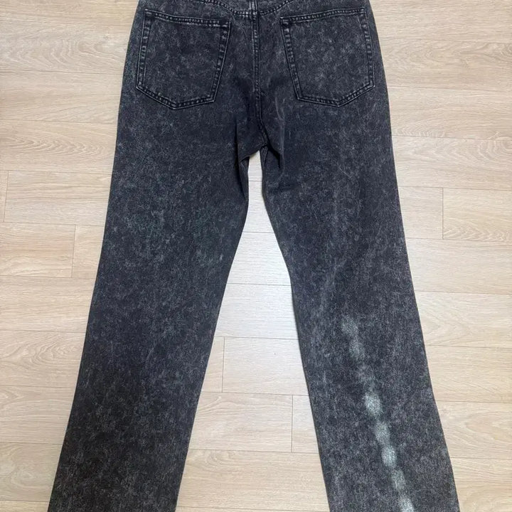 [BUNJANG] Solid Homme Button Detail Denim Jeans / [50] 솔리드옴므 밑단 버튼 데님