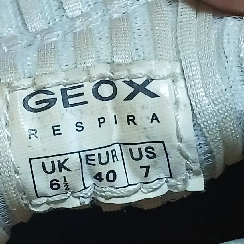 [BUNJANG] GIOX Respira Gray Sneakers 260mm / 지오엑스 레스피라 그레이 운동화 260mm