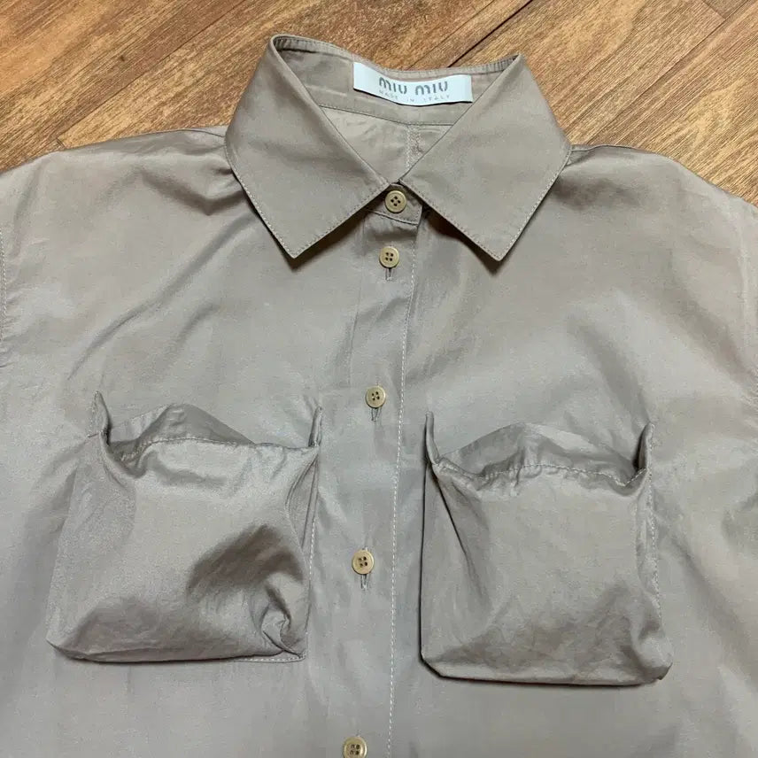 [BUNJANG] MIU MIU 2001/SS Archive Shirt (Cotton) / MIU MIU 2001/SS 미우미우 아카이브 셔츠(코튼)40 사이즈