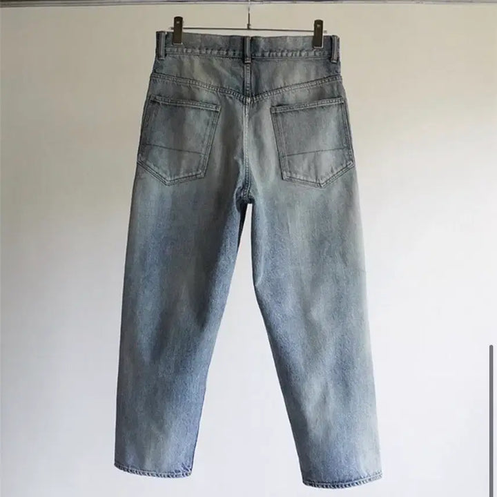 [BUNJANG] Anselm Remake Selvage Tapered 5-Pocket Denim Pants / [2] 안셀름 리메이크 셀비지 테이퍼드 5P 데님팬츠
