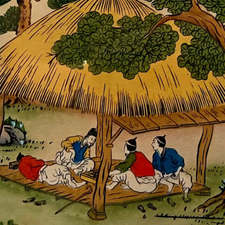 [BUNJANG] Korean Folk Painting: Summer Recreation / 풍속화/근.현대