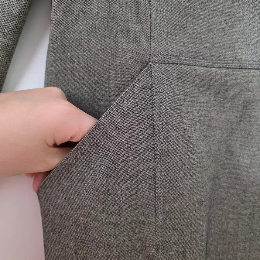 [BUNJANG] KEITH Gray Formal Dress / KEITH 키이스 고급 정장 원피스