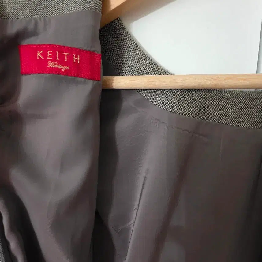 [BUNJANG] KEITH Gray Formal Dress / KEITH 키이스 고급 정장 원피스