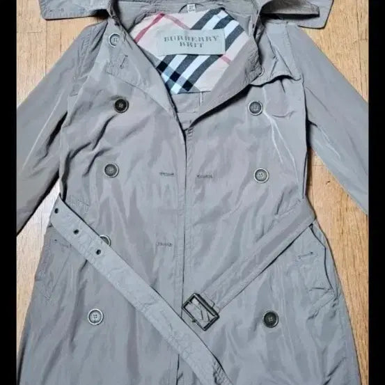 [BUNJANG] Burberry Trench Coat Beige Size 55 / 100% 정품,최상급)버버리 트렌치 코트, 베이지색, 사이즈 55