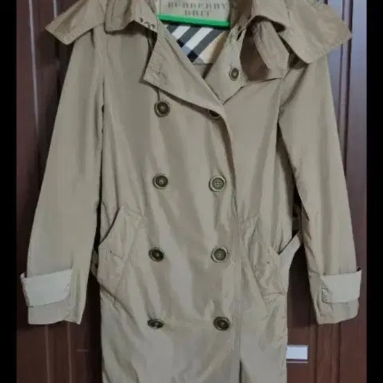 [BUNJANG] Burberry Trench Coat Beige Size 55 / 100% 정품,최상급)버버리 트렌치 코트, 베이지색, 사이즈 55