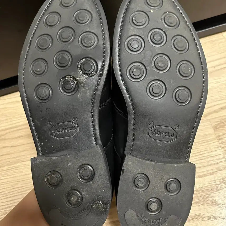 [BUNJANG] Berwick 9628 Black Leather Shoes / (uk6 250) 버윅 4407 블랙
