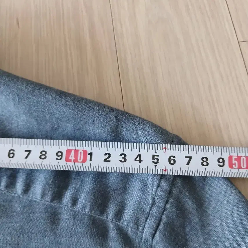 [BUNJANG] Dupont Denim Long Sleeve Shirt (Size 100) / 듀퐁 데님 스타일 긴팔 남방 셔츠 사이즈100. A급
