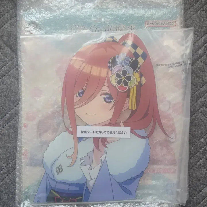 [BUNJANG] The Quintessential Quintuplets Nakano Miku Big Acrylic Board / 5등분의신부 온기를 나누며 더블찬스 상품 나카노 미쿠 빅아크릴 보드