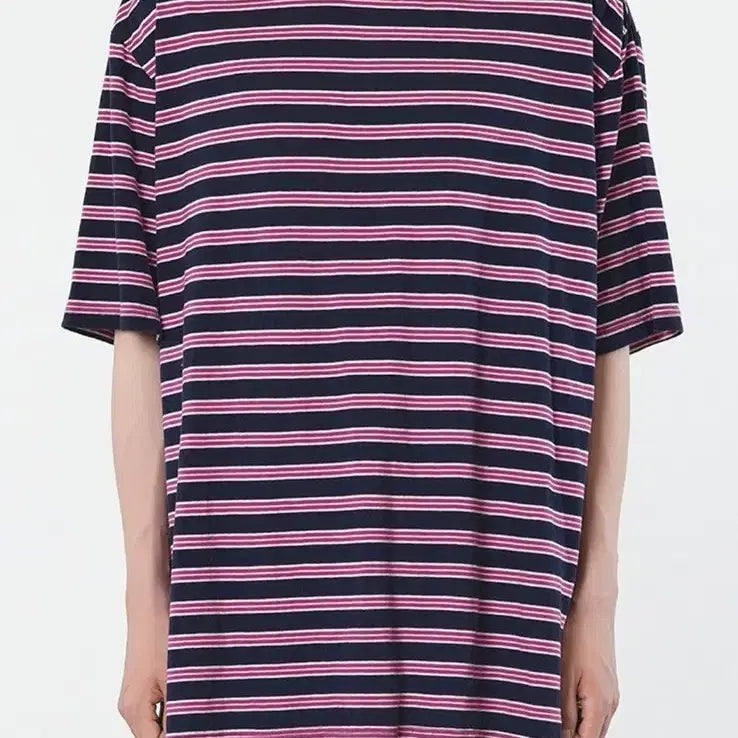 [SOLD OUT] 이얼즈어고 / Kuvaika Washed Stripe Tee / 3(L)