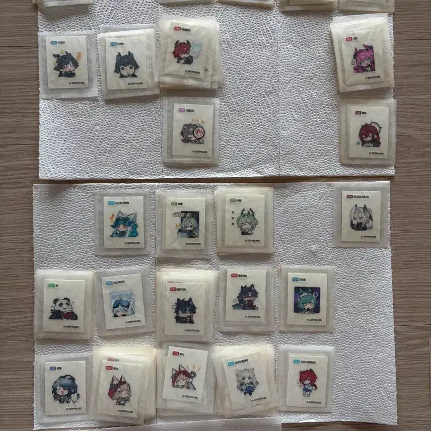 [SOLD OUT] 명일방주 엔드필드 띠부씰 28종 판매