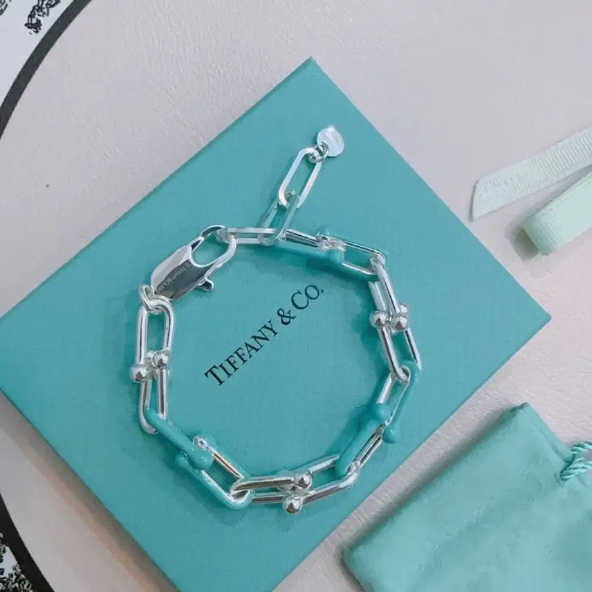 [BUNJANG] Tiffany &amp; Co. Link Bracelet / 티파니앤코 링크 팔찌