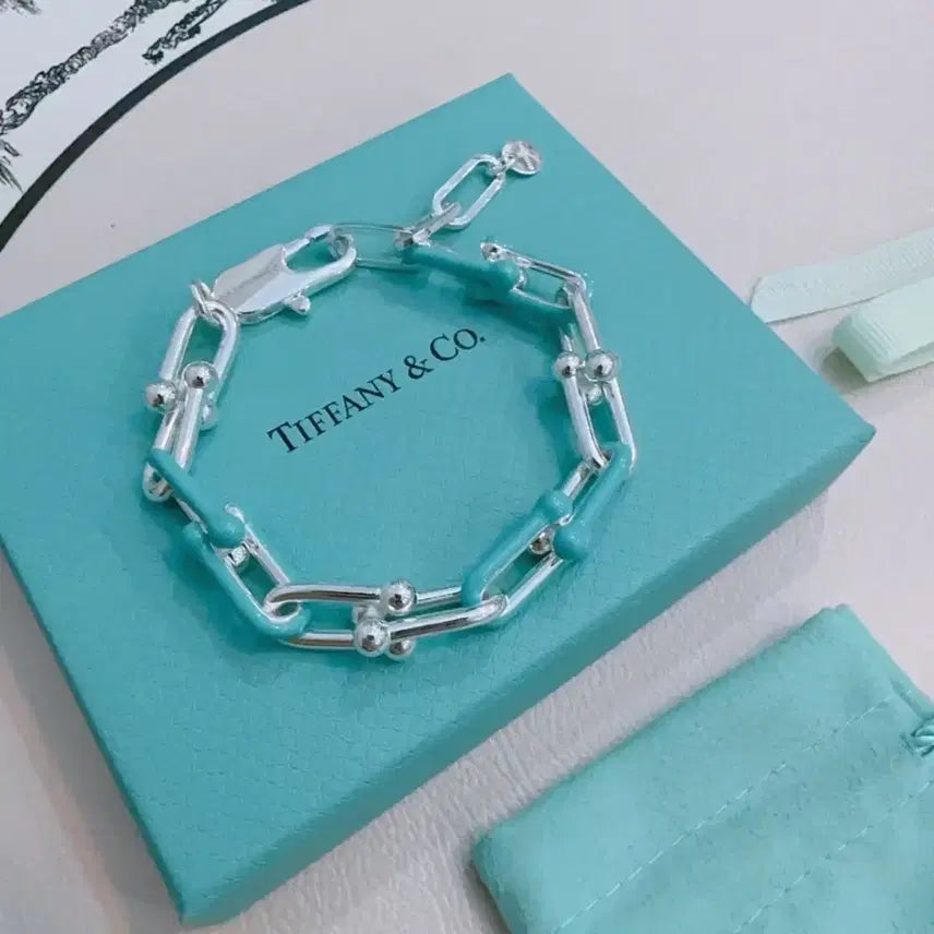 [BUNJANG] Tiffany &amp; Co. Link Bracelet / 티파니앤코 링크 팔찌