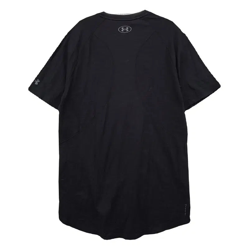 [BUNJANG] Under Armour Black Logo Short Sleeve T-shirt / 언더아머 블랙 로고 반팔티 LG/G/G