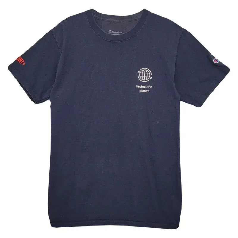 [BUNJANG] Champion Navy Short Sleeve T-shirt / 챔피온 네이비 반팔티 S