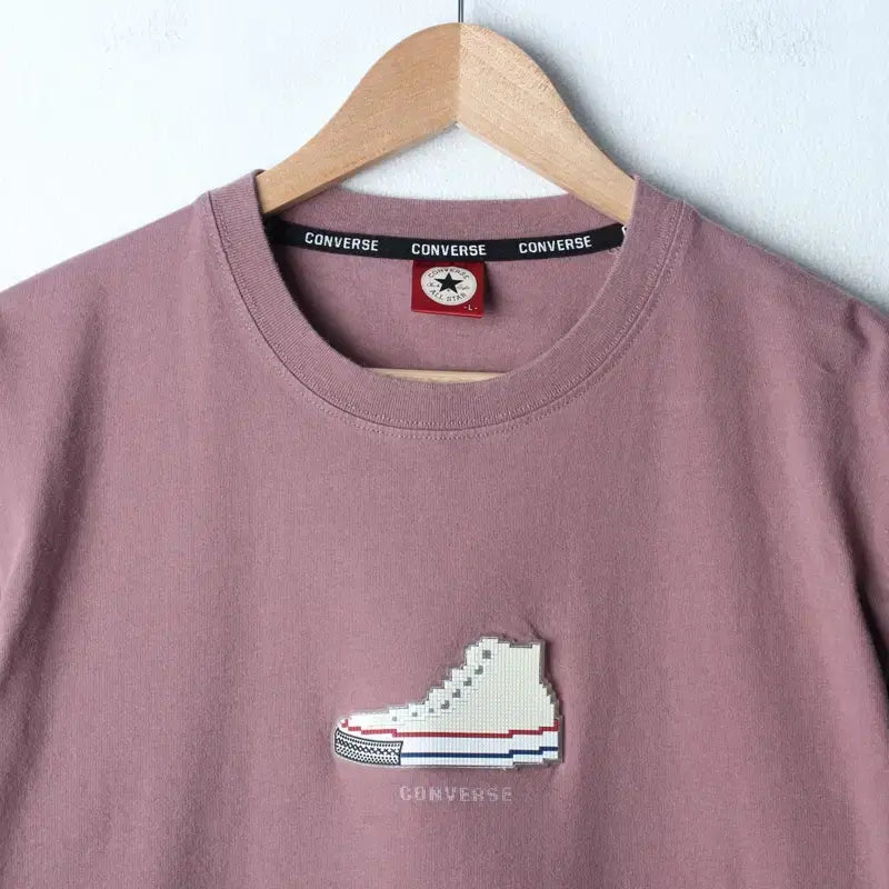 [BUNJANG] Converse Chuck Taylor Purple T-shirt / (L-XL) 컨버스 반팔 티셔츠 척테일러 퍼플 올드스쿨-1856E