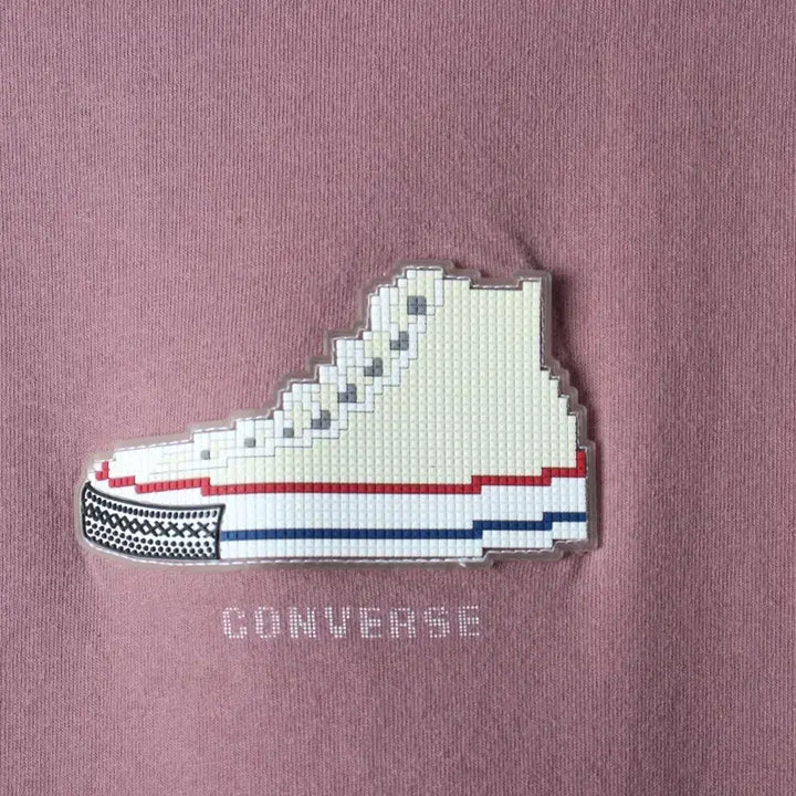 [BUNJANG] Converse Chuck Taylor Purple T-shirt / (L-XL) 컨버스 반팔 티셔츠 척테일러 퍼플 올드스쿨-1856E
