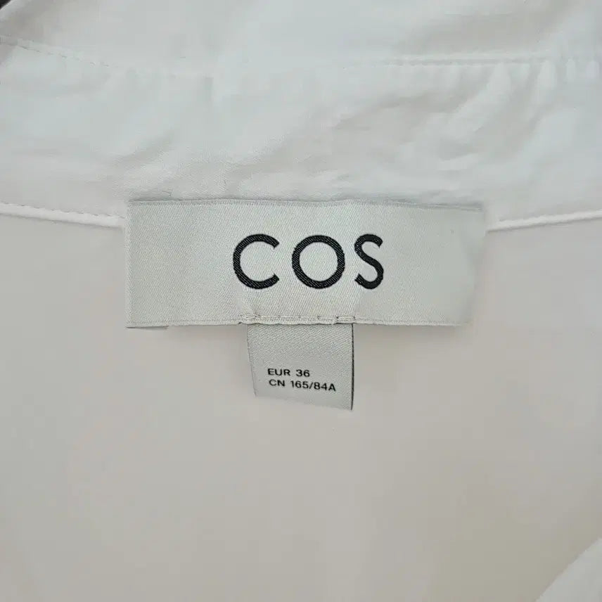 [SOLD OUT] COS 코스 화이트 셔츠