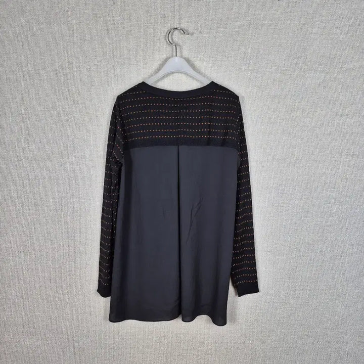 [BUNJANG] Black and Brown Knit Cardigan / 