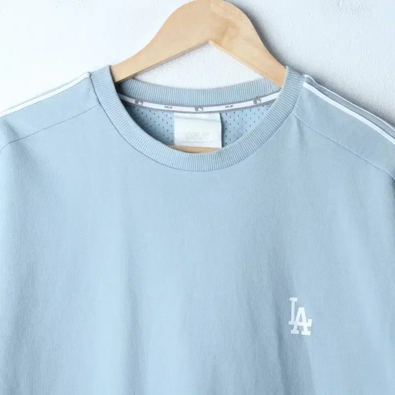 [BUNJANG] MLB LA Dodgers Short-Sleeve T-shirt / W(S-M) MLB 엠엘비 반팔 티셔츠 LA다저스 연블루 롱-18570