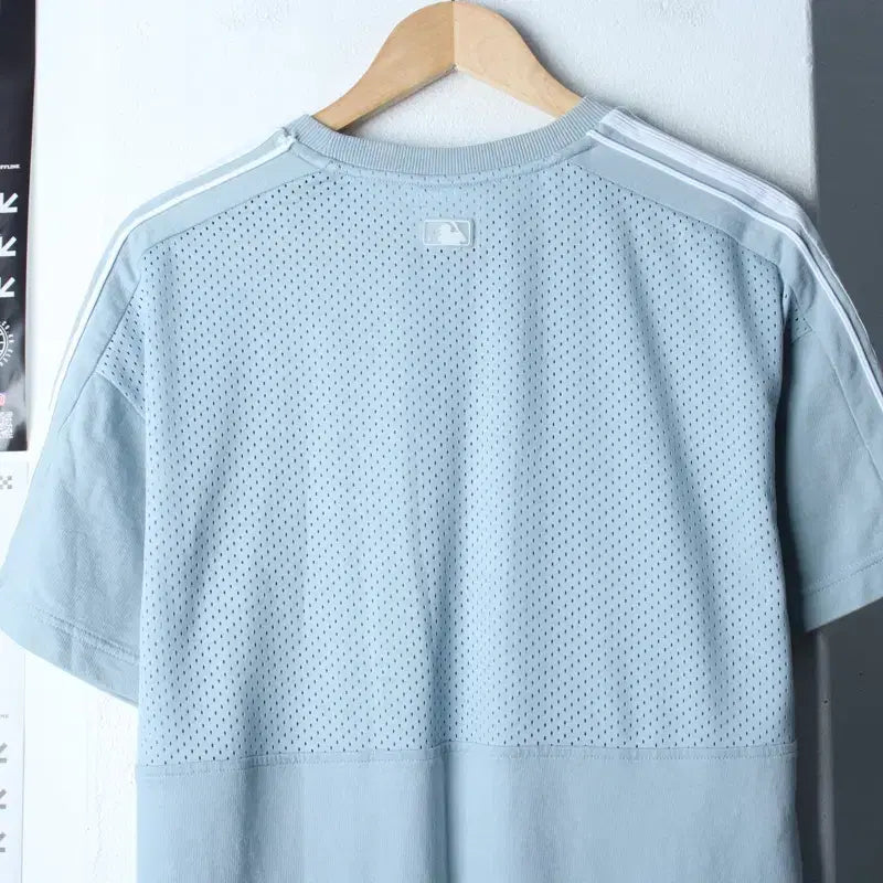 [BUNJANG] MLB LA Dodgers Short-Sleeve T-shirt / W(S-M) MLB 엠엘비 반팔 티셔츠 LA다저스 연블루 롱-18570