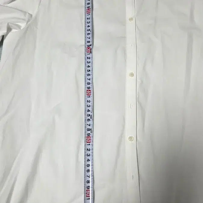 [SOLD OUT] 화이트 헨리넥 롱 슬리브 블라우스