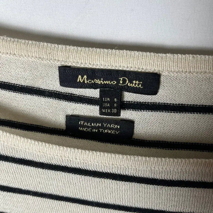 [BUNJANG] Massimo Dutti Shirred Viscose Knit Top / [Massimo Dutti] 마시모두띠 셔링 비스코스 니트