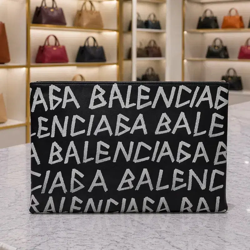 [BUNJANG] Balenciaga Gothic Clutch Bag / [A급] 발렌시아가 고딕 클러치 판매합니다!!!