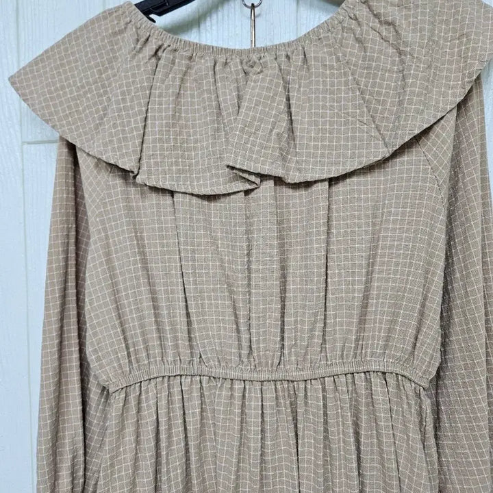 [SOLD OUT] 530. 베이지면원피스